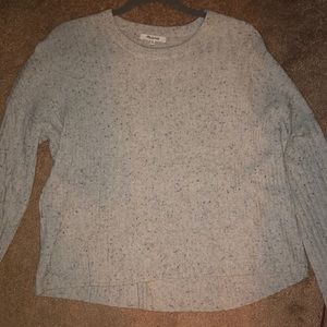 Plain grey madewell sweater!
